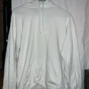 White hoodie